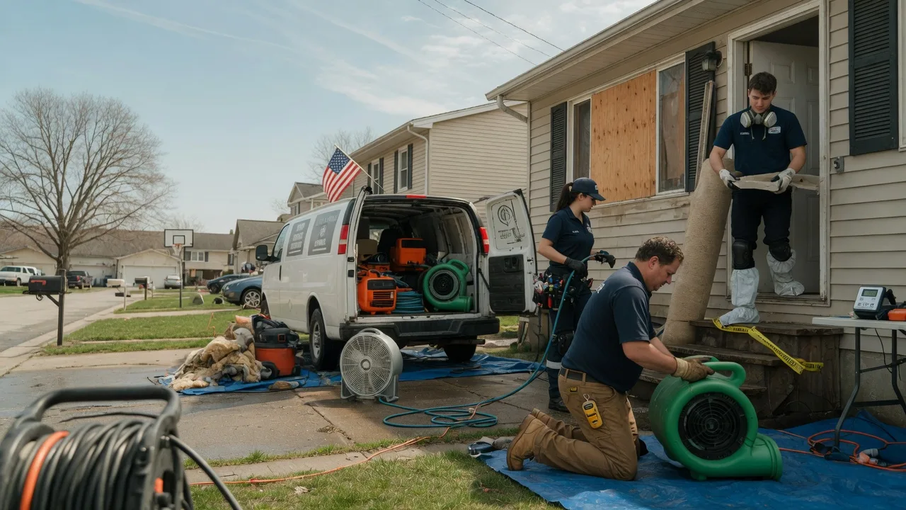 Water Damage Restoration in Mcelhattan, PA near me